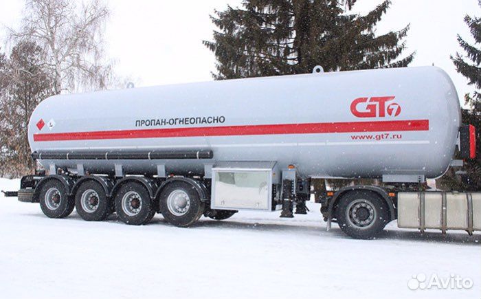 Полуприцеп газовоз GT7 ППЦТ-50, 2023