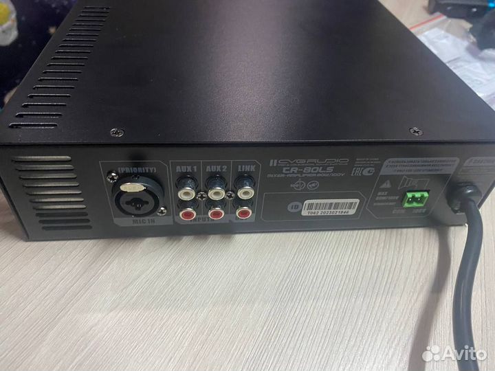 Микшер-усилитель универсальный CVGaudio TR-80LS