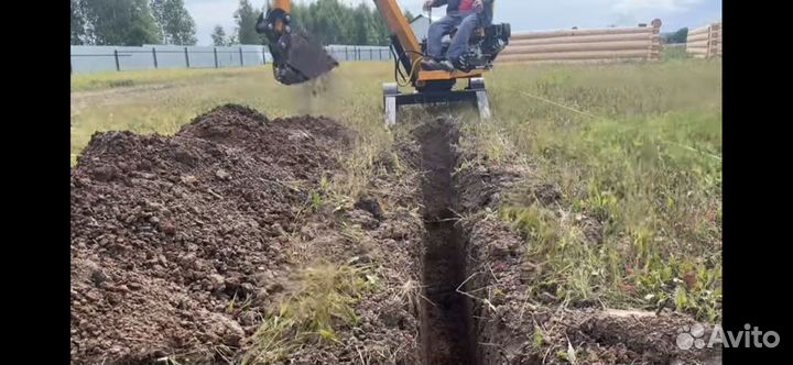 Аренда мини эксковатора без оператора