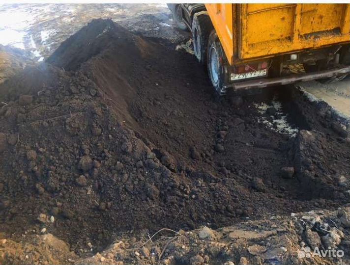 Чернозем, плодородный грунт для огорода и теплиц