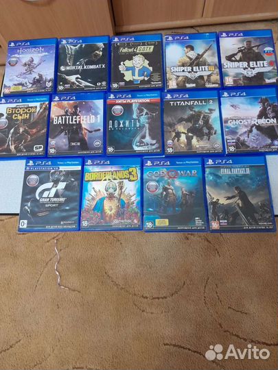 Игры для приставок ps4