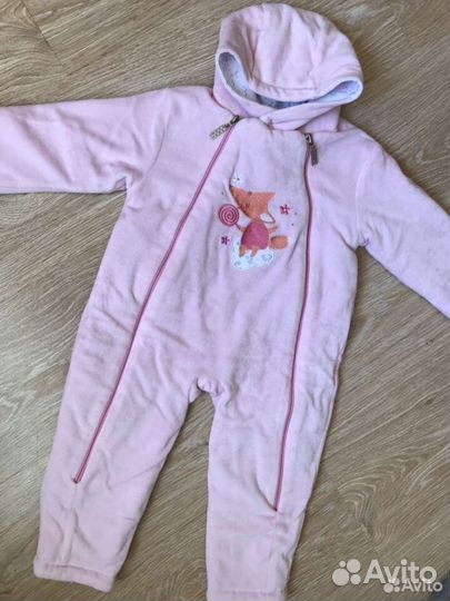 Комбинезон велюровый