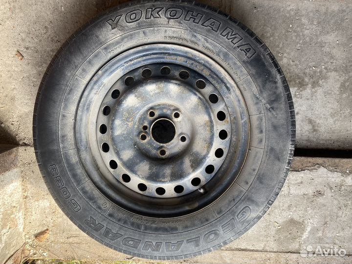 Колесо nissan 5 x 114.3 R 16. 215 70