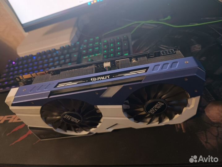 Видеокарта Palit GameRock GTX 1070