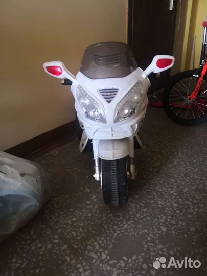 Детский электромобиль мотоцикл