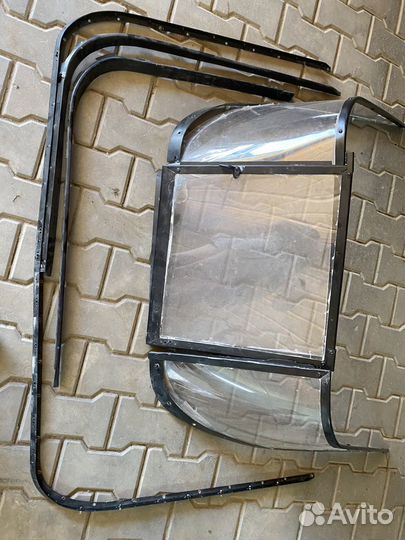 Стекло б/у Амур - М с рамкой