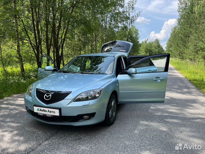 Mazda 3 1.6 МТ, 2007, 100 000 км