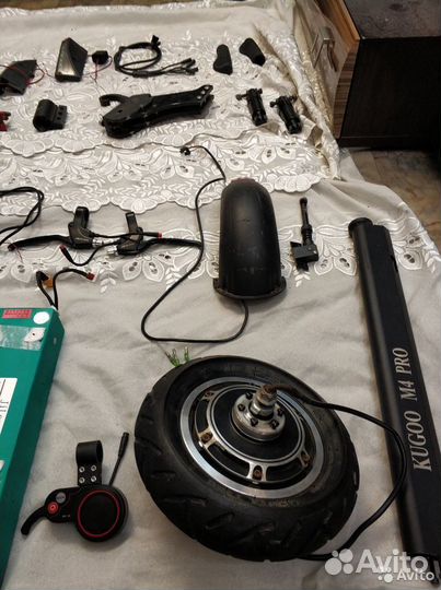 Запчасти для электросамоката Kugoo M4 PRO V.2