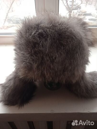 Шапка зимняя меховая женская песцовая