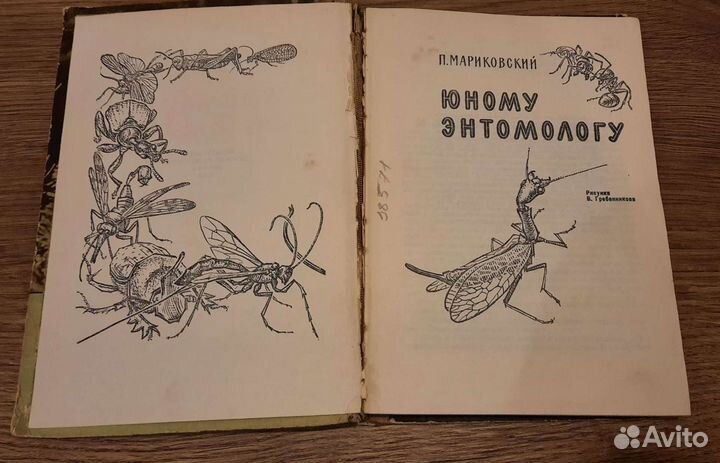 Книги о растениях, грибах и насекомых