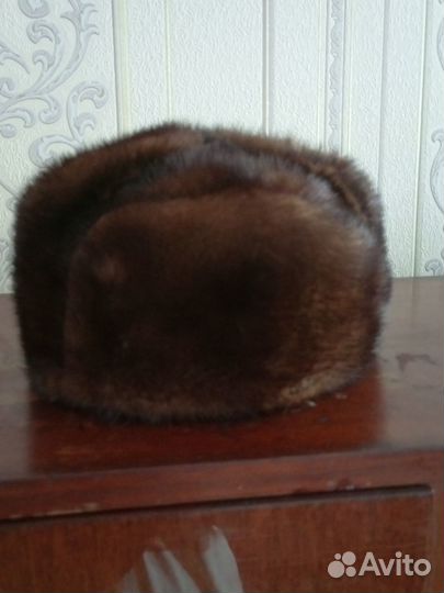Шапка из каракуля и норки