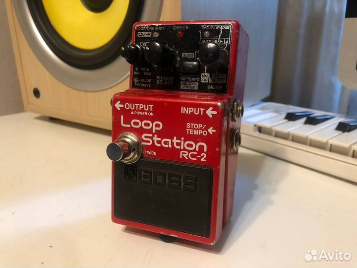 Boss RC-2 гитарный лупер с модом