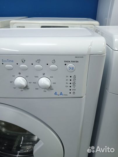 Супер-узкая стиральная машина Indesit на гарантии