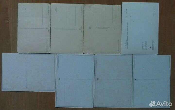 Женщины. Открытки фрг-гдр. 1950-60 гг. 8 штук