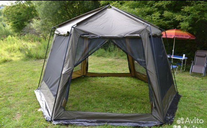 Тент палатка шатер шестигранный усиленный ly 1629