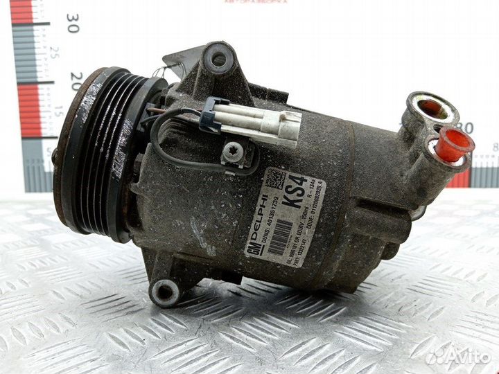Компрессор кондиционера Opel Astra H