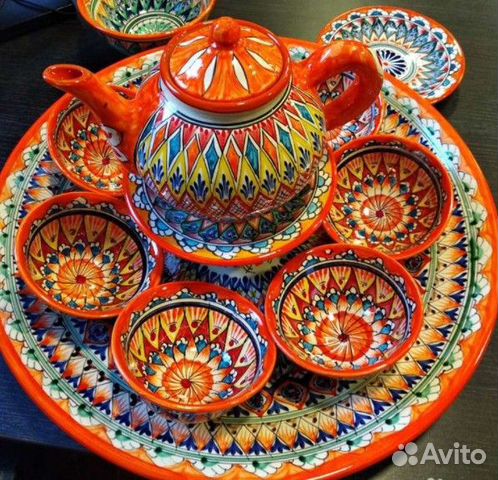 Узбекская посуда (керамика)
