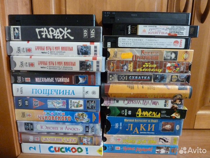 Видеокассеты мультфильмы и фильмы