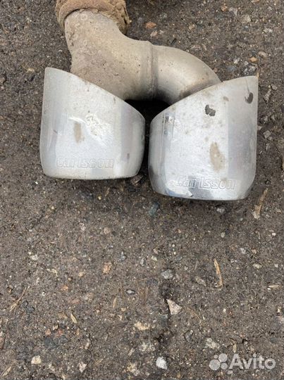 Глушитель на mercedes W204