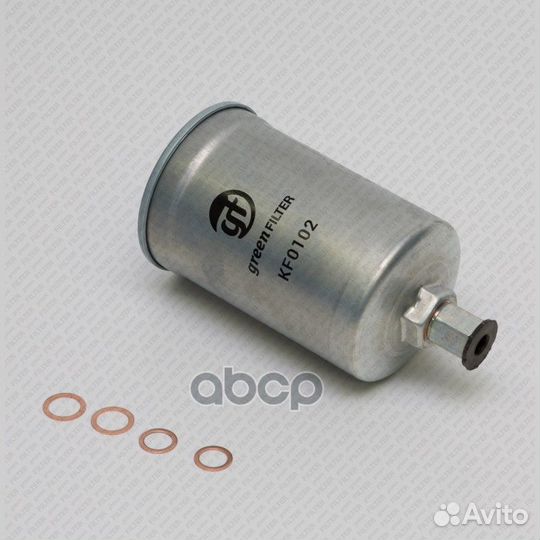 Фильтр топливный audi 80/100/A6 84- VW Scirocc