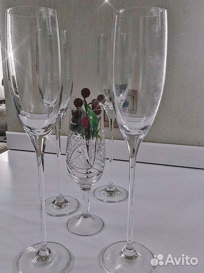 Набор хрустальных бокалов Rona