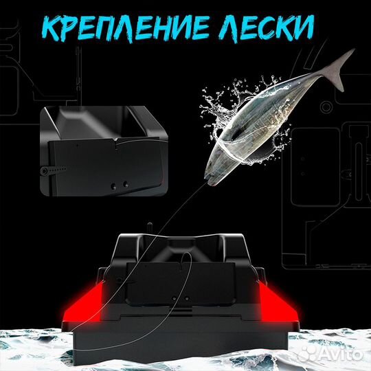 Прикормочный кораблик GPS гироскоп Amazin V020