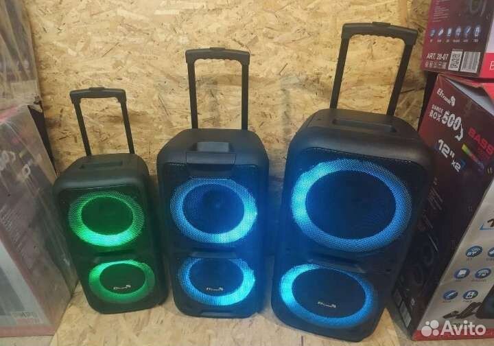 Блютуз колонка караоке