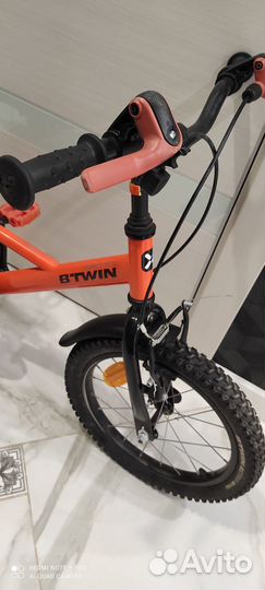Детский четырёхколёсный велосипед btwin 16