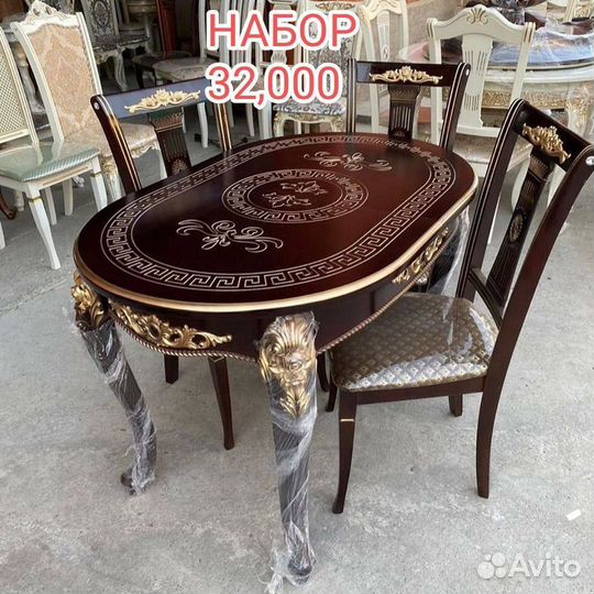 Столы и стулья новые