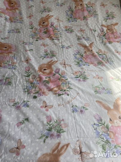 Простынь детская на резинке 120 60
