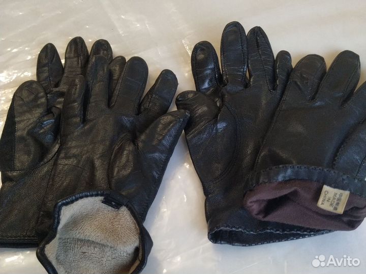 Перчатки женские натуральная кожа