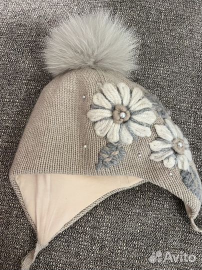 Шапка зимняя для девочки chobi