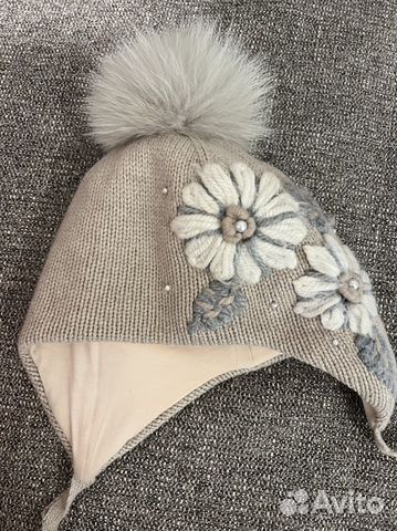 Шапка зимняя для девочки chobi