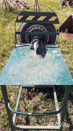 Дровокол бензиновый, конус (морковка)