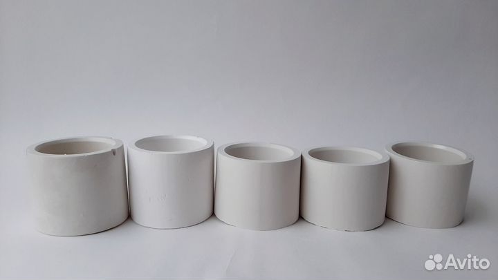 Гипсовый подсвечник 40мл опт