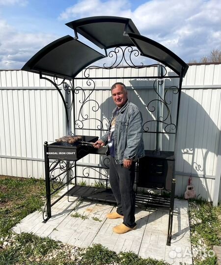 Мангал кованый