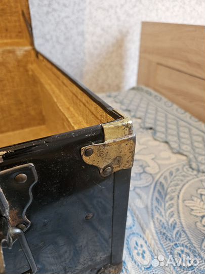 Сундук Excelsior U.S.A. дорожный старинный