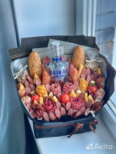 Мужские букеты съедобные