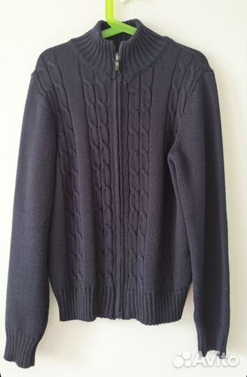 Кофта кардиган для мальчика школьная 128 134