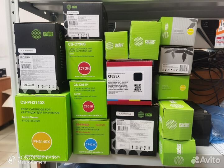 Картриджи лазерные разные модели