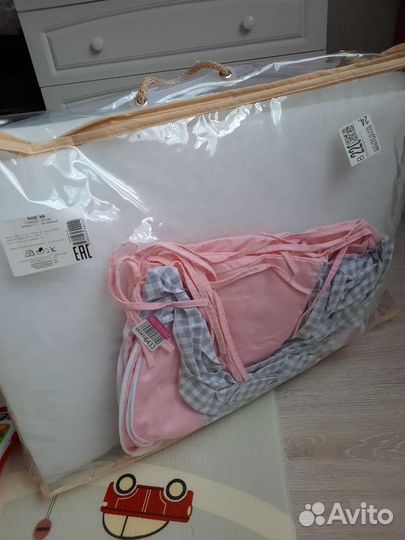 Бортики в детскую кроватку бу