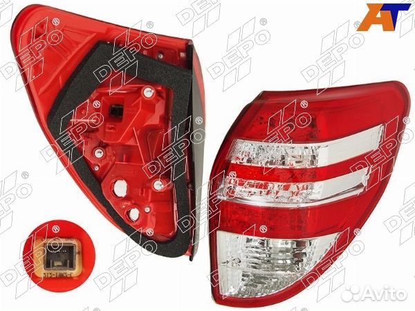 Фонарь задний toyota RAV4, toyota RAV4 A3 05-13, t