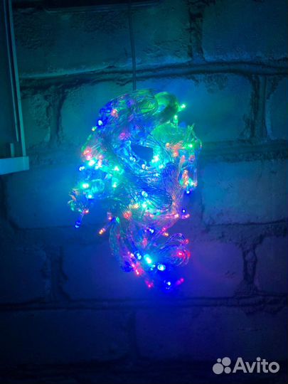 Гирлянда штора 3х3