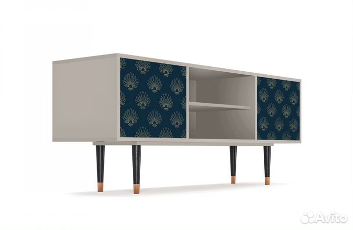 Тв-тумба T2 - Сатин - Blue Lotus