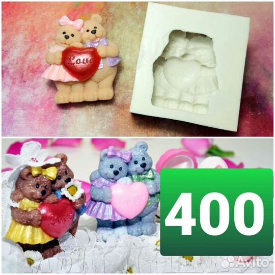 Силиконовые формы для мыла (м. Щёлковская)
