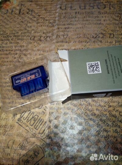 Автосканер диагностический ELM327 OBD2 V2.1