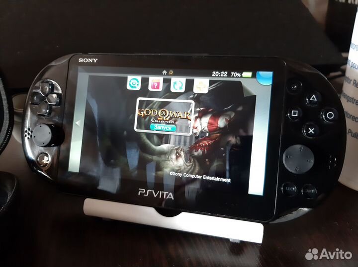 Sony ps vita slim +128 gb 20 игр