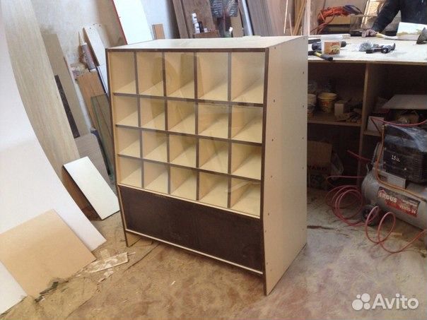 Прилавок кондитерский 1350х900х500, 20 ячеек