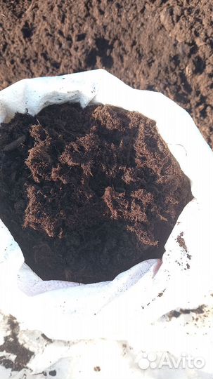 Торф в мешках