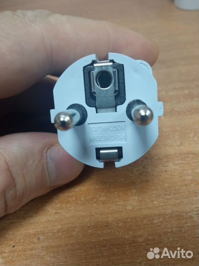 Переходник для розетки с евро вилки на Английскую